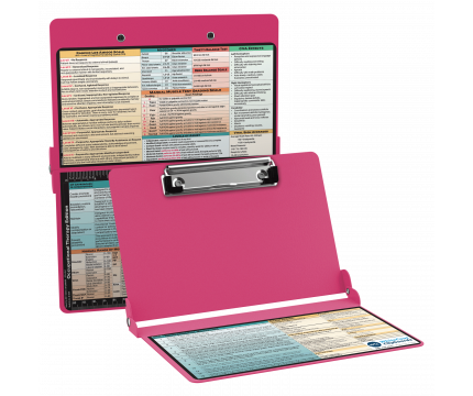 WhiteCoat Clipboard® - Pink Occupational Therapy Edition